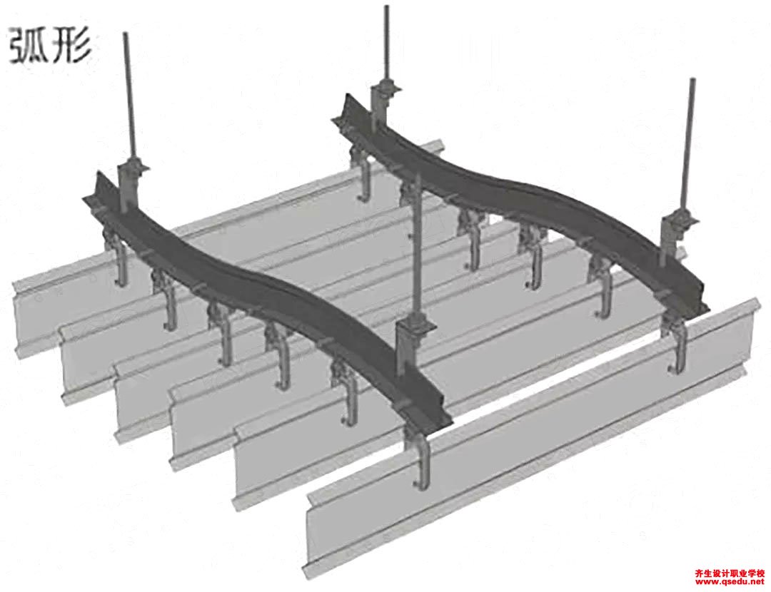 金屬天花吊頂（鋁掛片、鋁單板）節點做法有哪些？