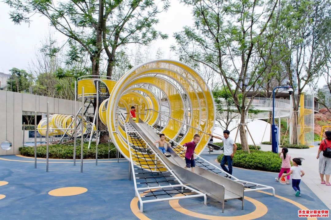 張唐景觀：無動力游樂設施兒童公園