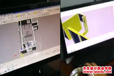 【小視頻】齊生學校3D建模實操課